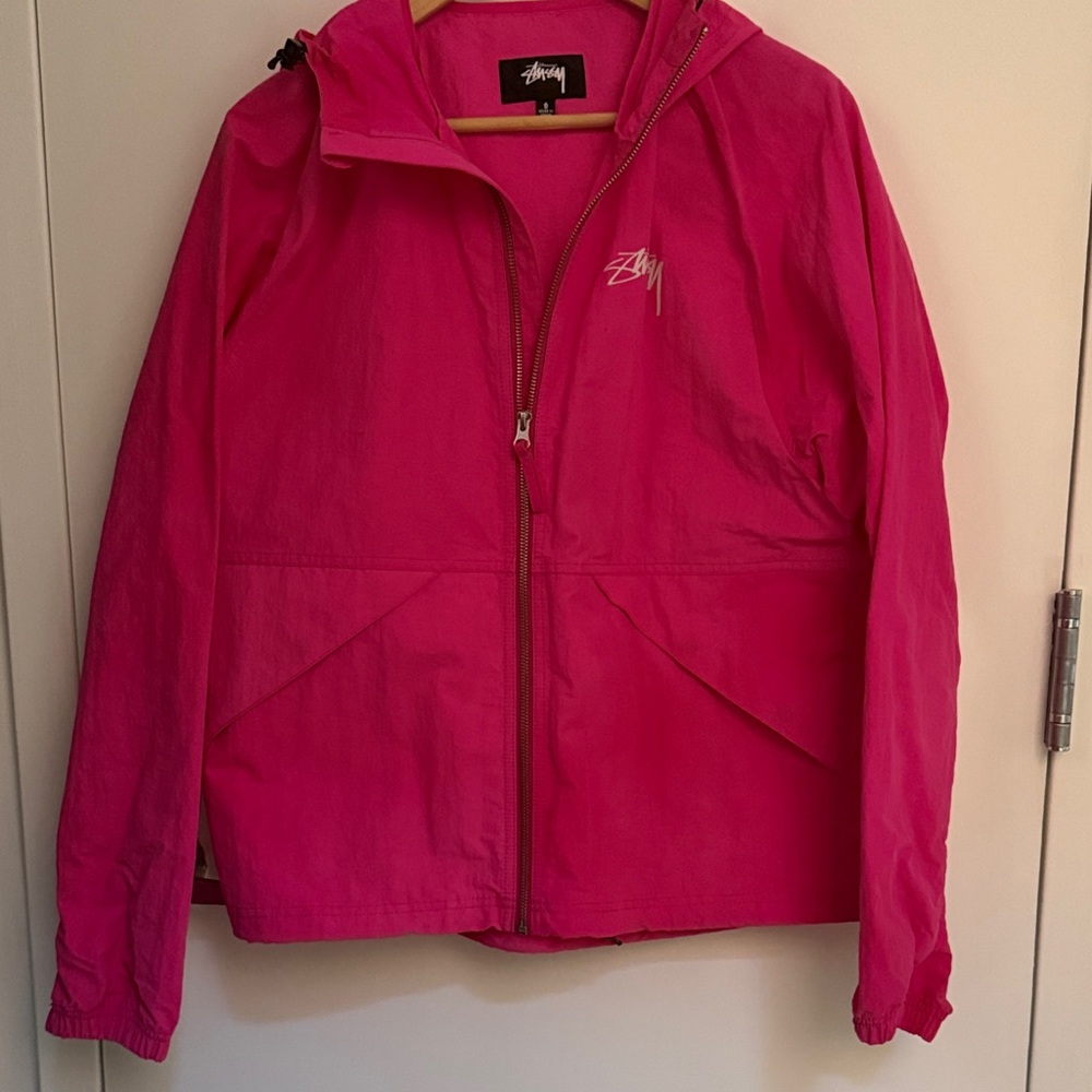 Stussy Fuchsia Hooded Jacket